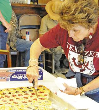 KOLACHES ARE A BIG PART of the local Czech culture and were on display at Saturday’s Heritage Day, hosted by the Burleson County Czech Heritage Museum. -- Tribune photo by Denise Squier