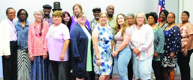 BURLESON COUNTY DEMOCRATS recently held a dinner to honor their party’s election officials with guest speaker, Desiree Venable, candidate for Texas House District 17.