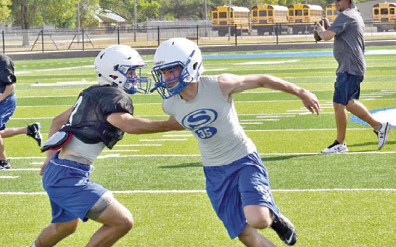 SNOOK WORKS ON pass plays and the defensive secondary.