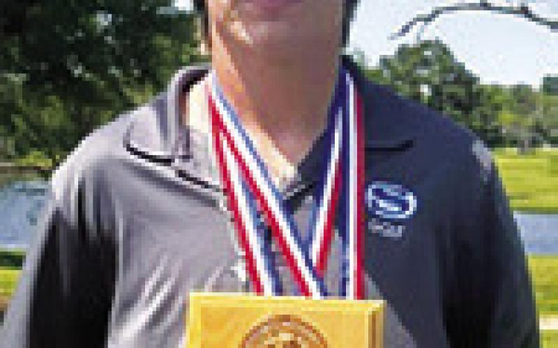 On Monday at the District 26-2A Boys Golf Tournament at the Oak Grove Country Club in Franklin, Withem was the individual silver medalist with a score of 90.
