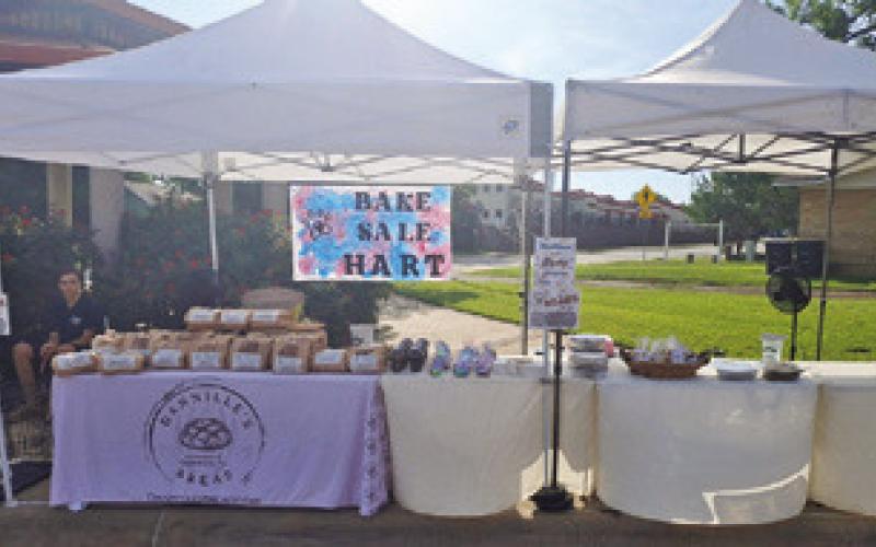 LOCAL BUSINESS OWNER Dannille Knowlton hosted a bake sale benefiting Haven Animal Rescue of Texas (HART) on Saturday, May 23. Photo courtesy of Dannille Knowlton