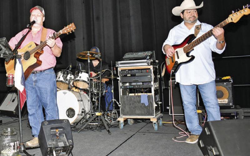 THE CROSSROADS BAND plays on Saturday, Feb. 24, at the Denim, Dinner and Dance held by the Caldwell Burleson County Lions Club at the Caldwell Civic Center. -- Tribune photo by Roy Sanders
