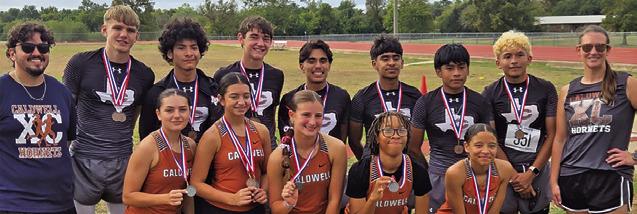 Caldwell High cross country teams advance to regionals