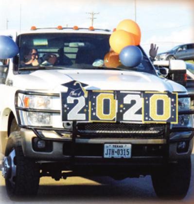 Drive-by parade honors CHS seniors