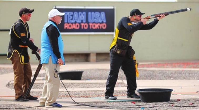 CALDWELL’S PHILLIP JUNGMAN shoots to finish second at the 2020 U.S. Olympic Team Trials for Shotgun in Tucson, Ariz., earning him a spot on the Team USA’s Olympic Team. The 2020 Tokyo Olympics have been postponed to the summer of 2020 due to the COVID-19 threat.