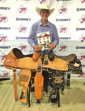 Suehs wins Youth Rodeo Association 2019-2020 All-Around Cowboy Title