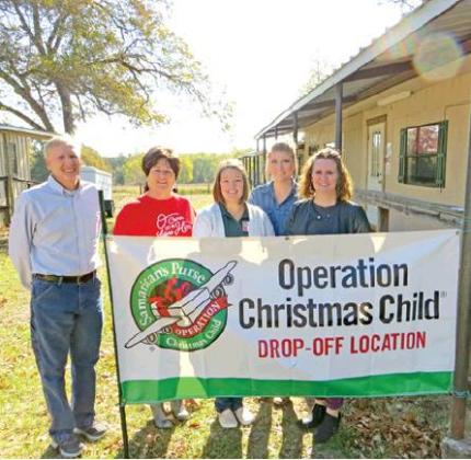 First Baptist Church of Caldwell partnered with Operation Christmas Child, a project of Samaritan’s Purse, to be a local drop-off location for Burleson County. This year, 975 gift-filled shoe boxes were collected at the FBC location. Each shoe box is filled with hygiene items, school supplies and fun toys. These gifts provide a tangible way to share the love of Jesus to children in need around the world.