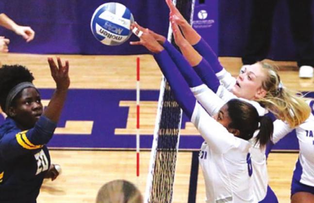 CALDWELL’S HANNAH MCMANUS, a former Tarleton State University volleyball standout, was recently named as an assistant coach for the Texans as the team moves to a NCAA Division I school.