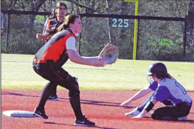 SOMERVILLE’S GABBY KOVASOVIC was recently named to the Texas High School Coaches Association (THSCA) 2019-2020 Academic All-State Softball Team. -- Tribune photo by Denise Hornaday