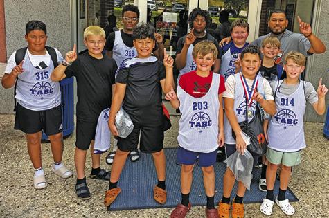 Area athletes attend TABC Basketball Camp of Champs