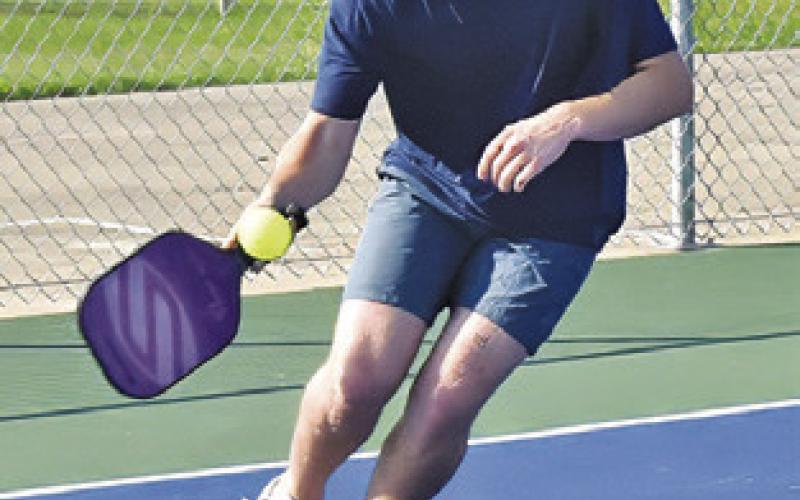 TABOR DOWELL plays in Caldwell’s first pickleball tournament on Saturday at John E. Hejl Park. See more photos inside.