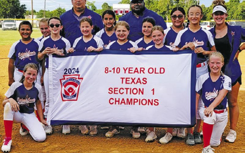Burleson County Little League Minor Softball All-Stars win state title