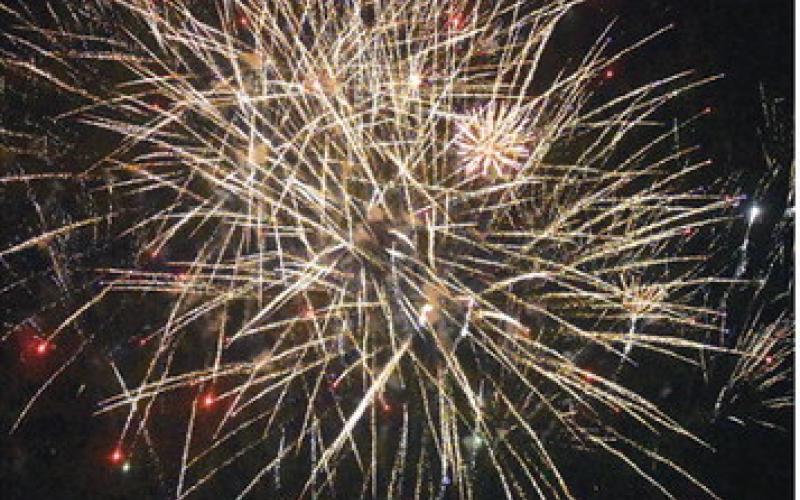 FIREWORKS WERE a favorite on July 3 at Elizabeth Lutheran Church’s celebration.