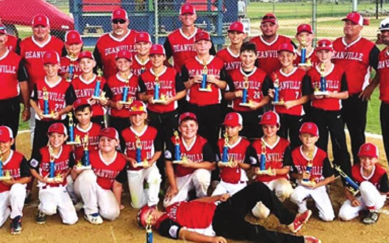 Deanville Reds 10U, 12U All-Stars go undefeated at regionals, advance to Zone