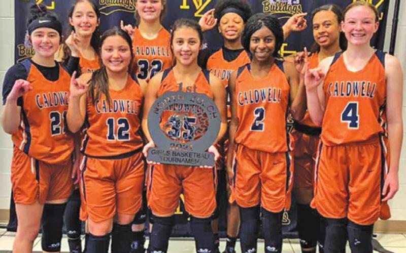 Lady Hornets win North Zulch girls basketball tournament