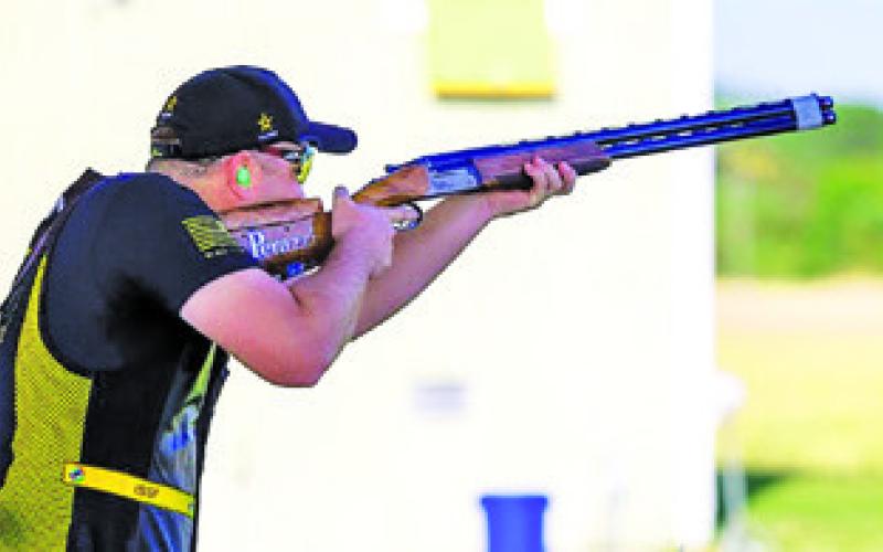 CALDWELL’S PHILLIP JUNGMAN was recently named to the 2025 Men’s National Skeet Team and will represent the USA at upcoming World Cup Events in Buenos Aires, Argentina, and Lima, Peru. Photo courtesy of USA Shooting