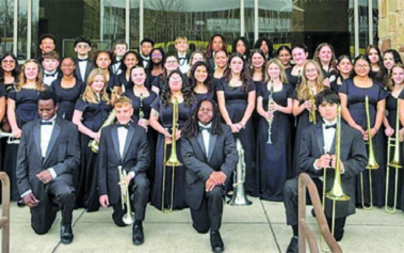 THE SOMERVILLE YEGUA BAND earned Division I ratings for both the UIL Concert and Sightreading Contests -- receiving straight “1s” from the judges. The band’s Spring Concert is Thursday, April 30.