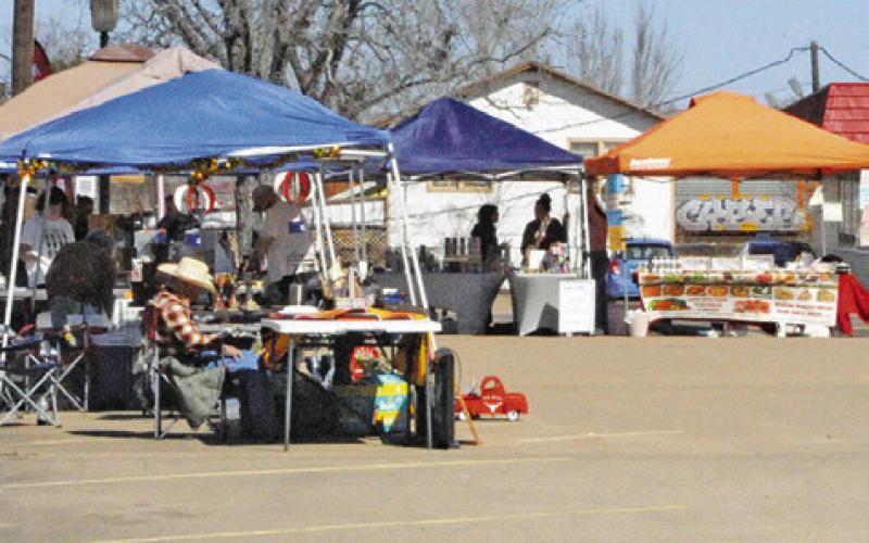 ON SUNDAY, AREA VENDORS were selling their products at the monthly Somerville Farmers &amp;amp; Artisan Market. Tribune photo by Denise Squier