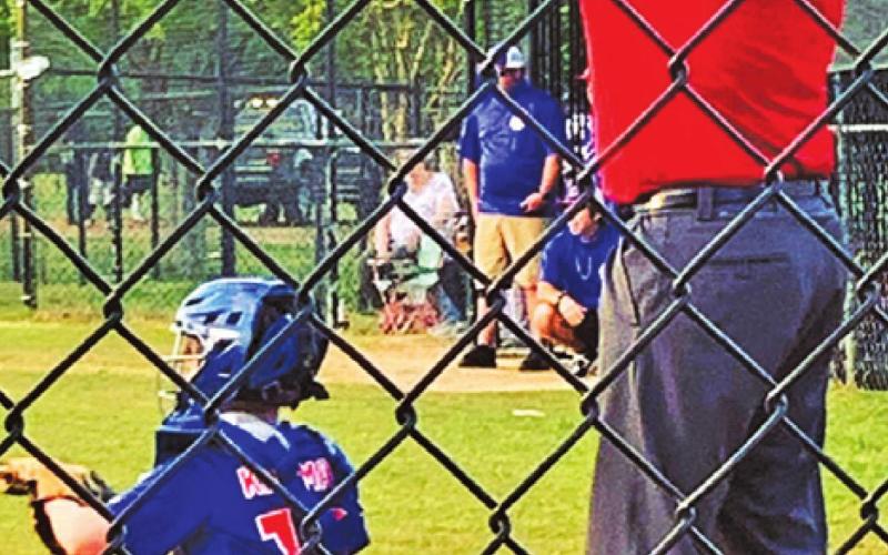 PHILLIP JUNGMAN UMPIRES Little League Baseball in his spare time to give back to community events because “those same events have shaped me into the competitor I am today,” he said.