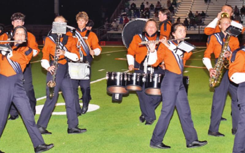 THE CALDWELL HIGH School Marching Band