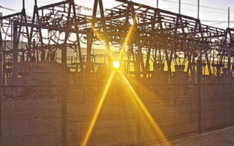 THE NEW LCRA substation is pictured after completion last week off Galilee Street. Photo courtesy of Jerry Zavodny