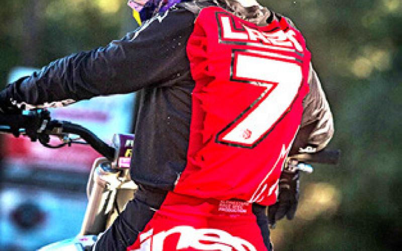 KARSON LAZO on the motocross track during his outstanding 2024 season. Photo courtesy of Fernando Lazo