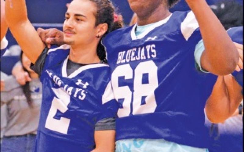 SNOOK FOOTBALL players, Tristan Yen and Robert Carter
