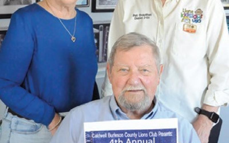 CALDWELL BURLESON County Lions Club