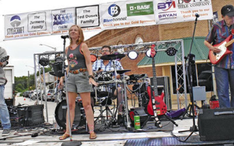 THE PEOPLE’S CHOICE Band performs on Saturday, July 13, during the Main Street second Saturday concert and street dance in Caldwell.