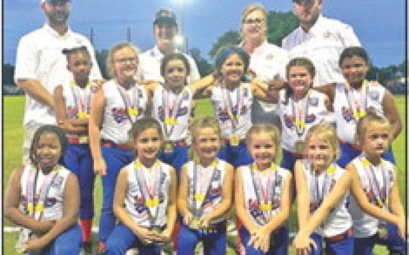 BC 7 year old coach pitch softball All-Stars fall in title game
