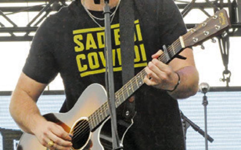 COLE WHITTLESEY and his band were the opening act for Chilifest on Saturday.