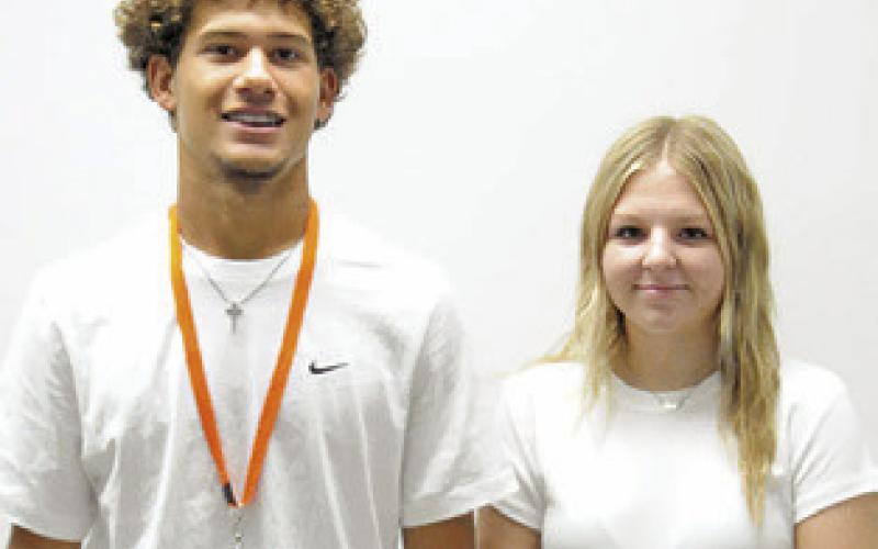 THE SOMERVILLE SOPHOMORE class duke and duchess are Jayden Young and Audrey Schoenburg.