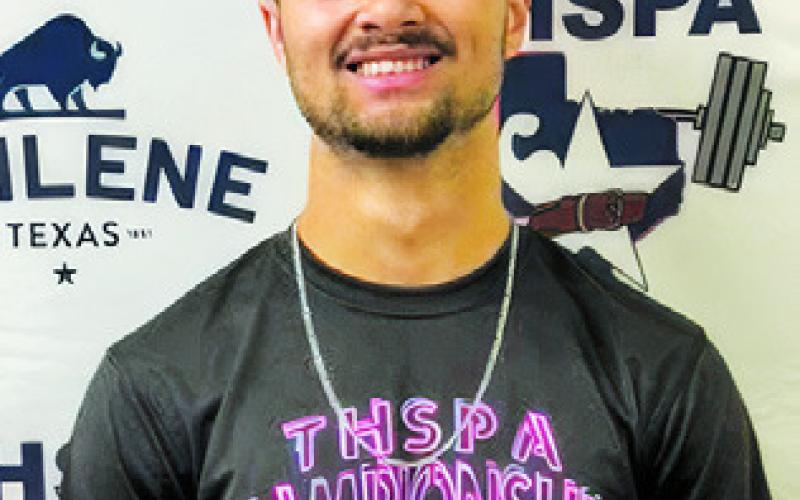TRISTEN YEN EARNED a place on The Tribune’s Top 10 Sports Stories of 2025 by placing 12th in the 132-pound weight class at the Texas High School Powerlifting Association’s (THSPA) Division 4 Boys State Meet.