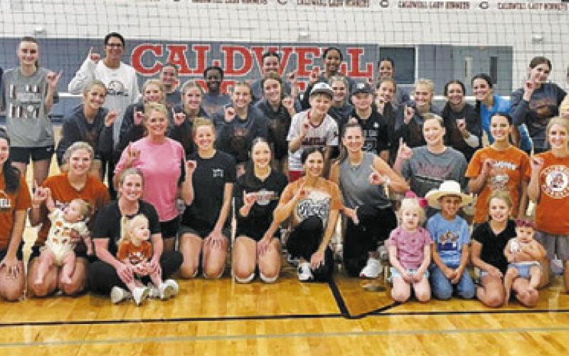 THE LADY HORNETS HELD their annual Alumni Scrimmage Saturday, August 10.