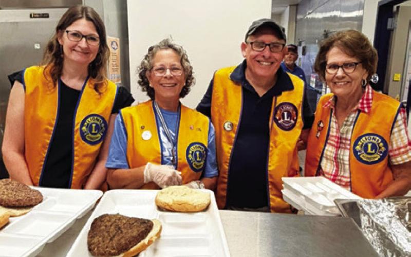 THE SNOOK LIONS CLUB provided lunch for Snook teachers and staff on Friday.
