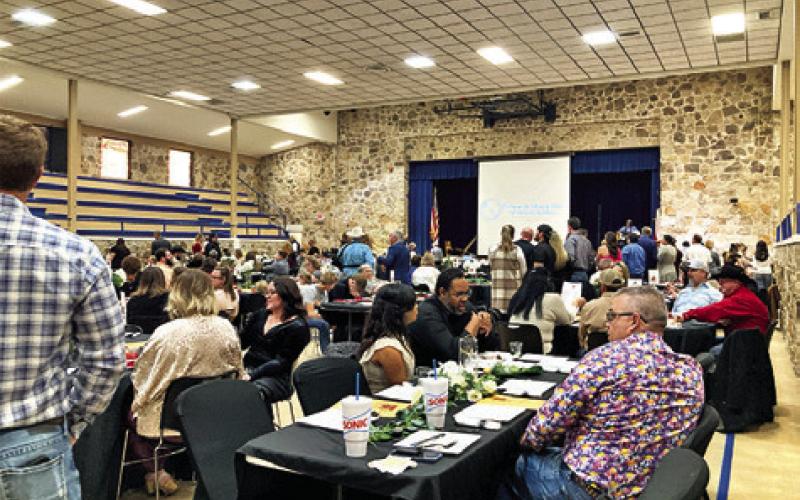 IT WAS A PACKED HOUSE at the first annual SEF Winter Gala, with over 250 people in attendance. Tribune photo by Sabine Lazo