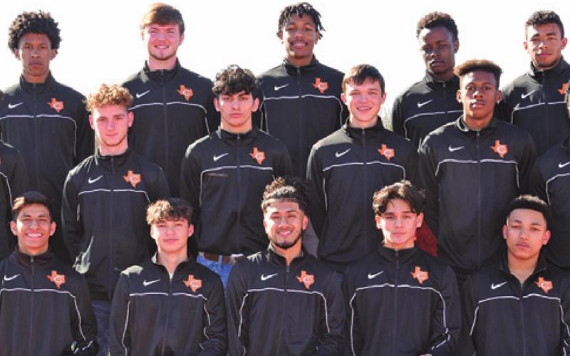 THE 2020 CALDWELL HORNET VARSITY TRACK team