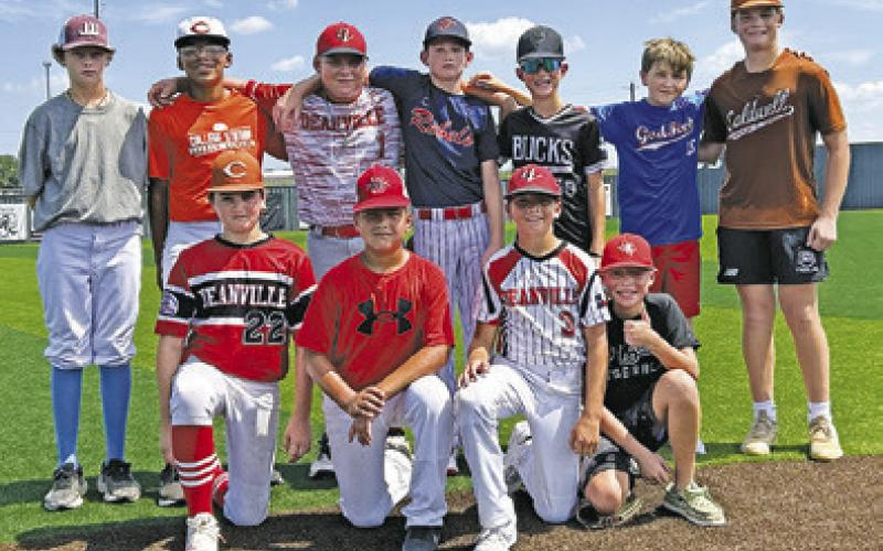 CALDWELL SEVENTH THROUGH ninth-grade studentathletes enjoyed Hornet Baseball Camp last week.