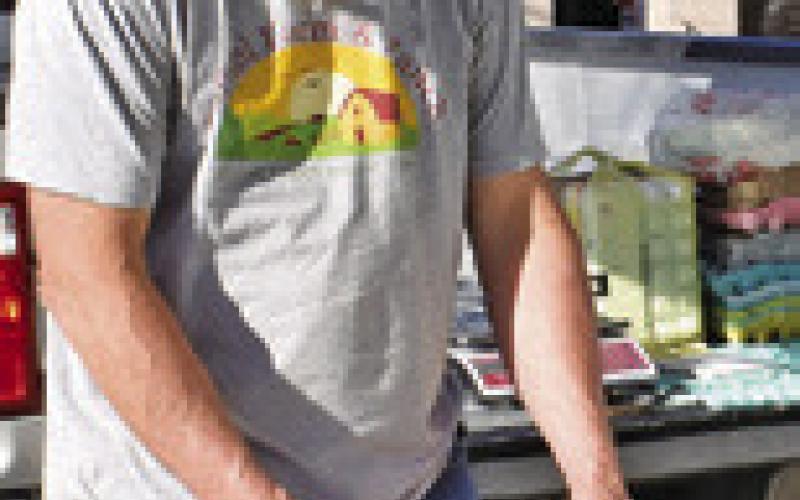 ERIC BONIOL sells these eggs on Saturday morning at the Farmers Market in Caldwell.
