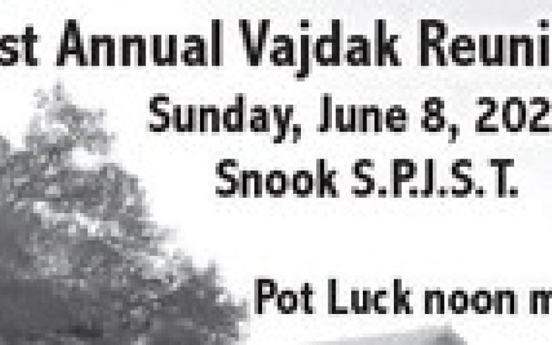 Sunday, June 8, 2025 Snook S.P.J.S.T. Pot Luck noon meal