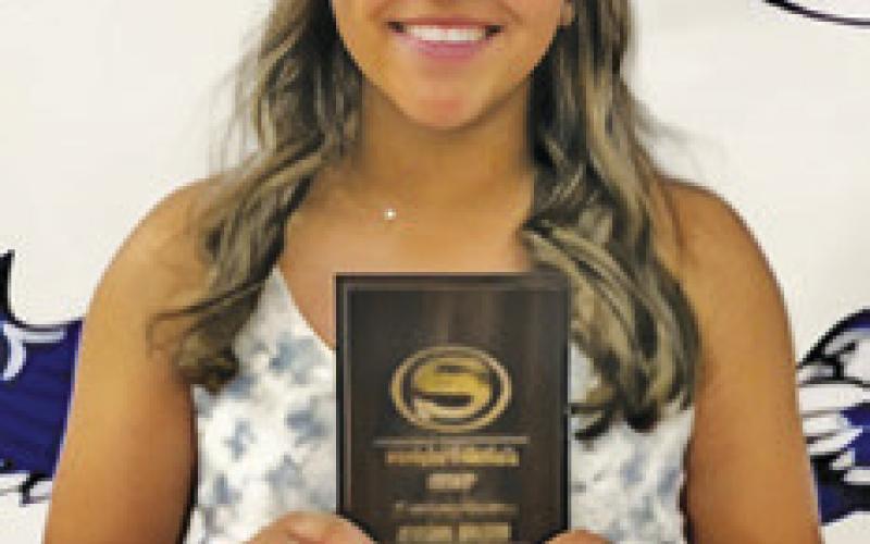 MARISSA BATISTE was recently named the MVP for Snook volleyball.