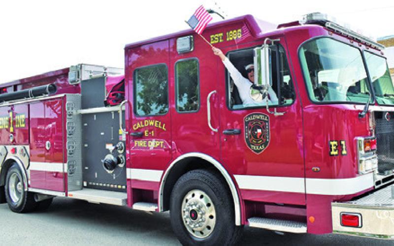 THE CALDWELL VOLUNTEER Fire Department participated in the annual Juneteenth Parade on Saturday in Caldwell.