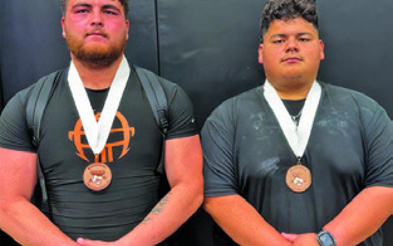 SOMERVILLE’S MOSES Stickel and Roberto Garcia-Vega finished third in each of their weight classes, qualifying them as alternates to the boys powerlifting state meet.