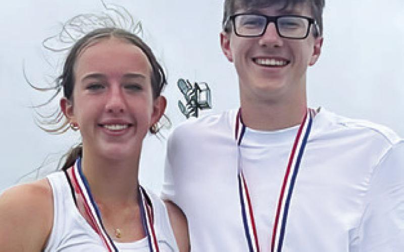 Kylie Vogler and Cayden Zboril