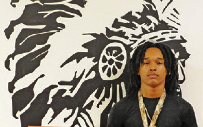 JEREMY VELA WILL be representing the Yegua Nation this Friday at the UIL State Track &amp;amp; Field Meet in Austin. Tribune photo by Denise Squier