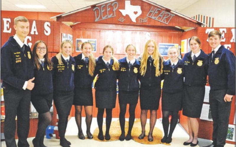 MEMBERS OF THE CALDWELL HIGH SCHOOL FFA will be traveling to Indianapolis, Indiana, next week to represent the entire State of Texas in the National Hall of States at the 95th Annual National FFA Convention &amp;amp; Expo. -- Tribune photo by Denise Squier