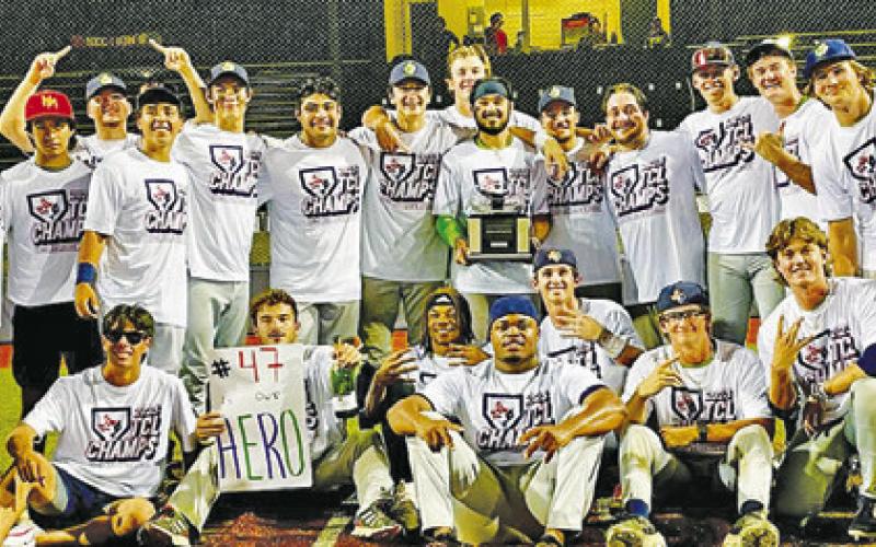 Lackey and the River Monsters win Texas Collegiate League title