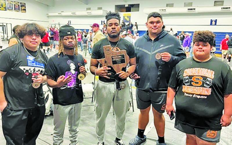 Conway wins gold at regional powerlifting meet