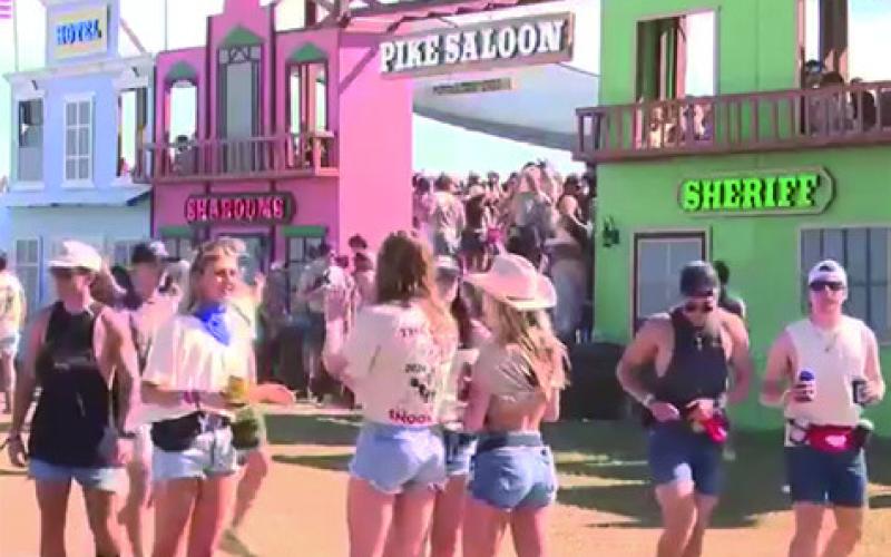 BEFORE THE RAIN on Friday, everything looked fine for a weekend of Chilifest festivities. However, after the rain, the muddy conditions took over and Saturday’s event was canceled.