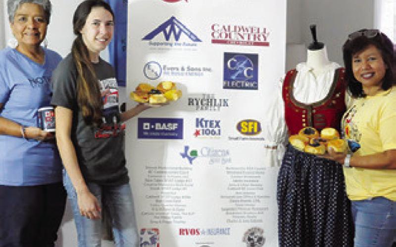 THE BURLESON COUNTY Chamber of Commerce is gearing up for its annual Kolache Festival this Saturday in downtown Caldwell. Tribune photo by Denise Squier